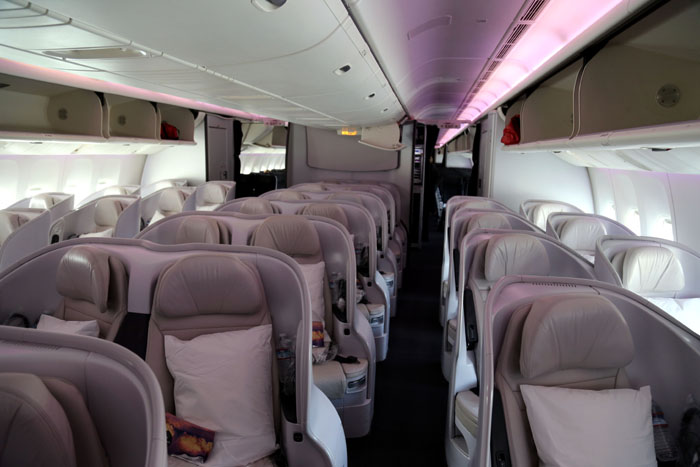 Air New Zealand Premium Economy Sitzreihen