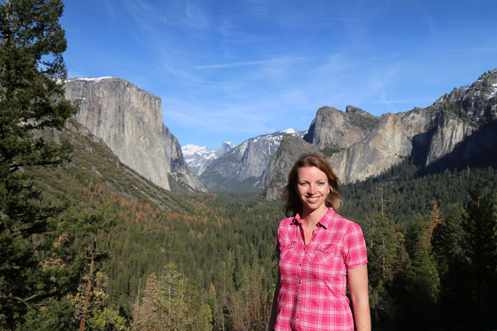 Yosemite Blick über das Tal2