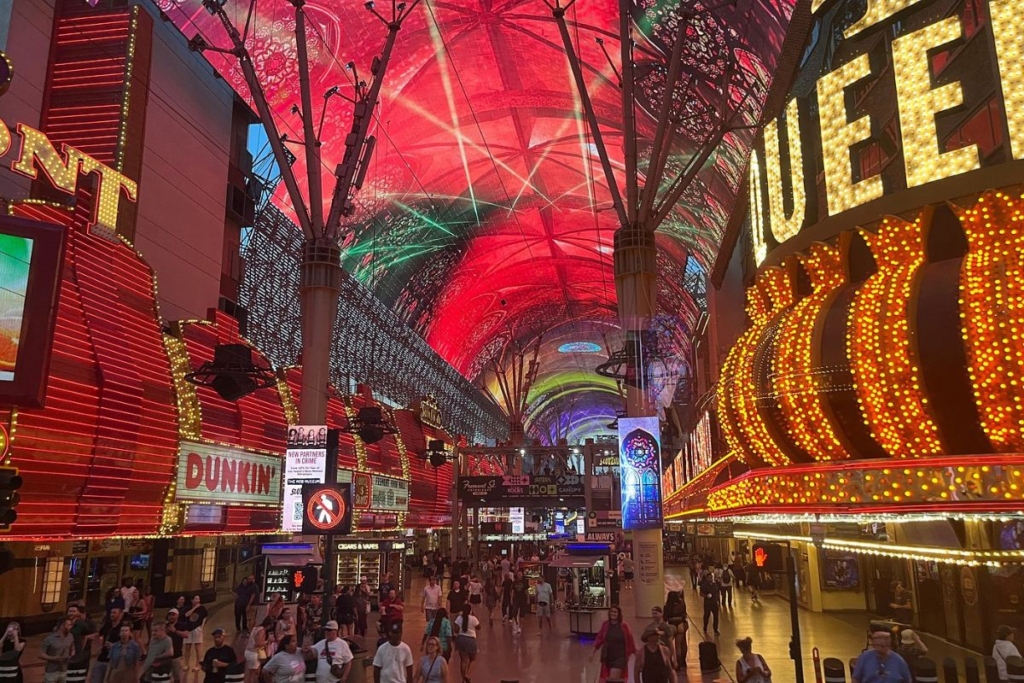 Do Fremont Street - unique things to do in vegas