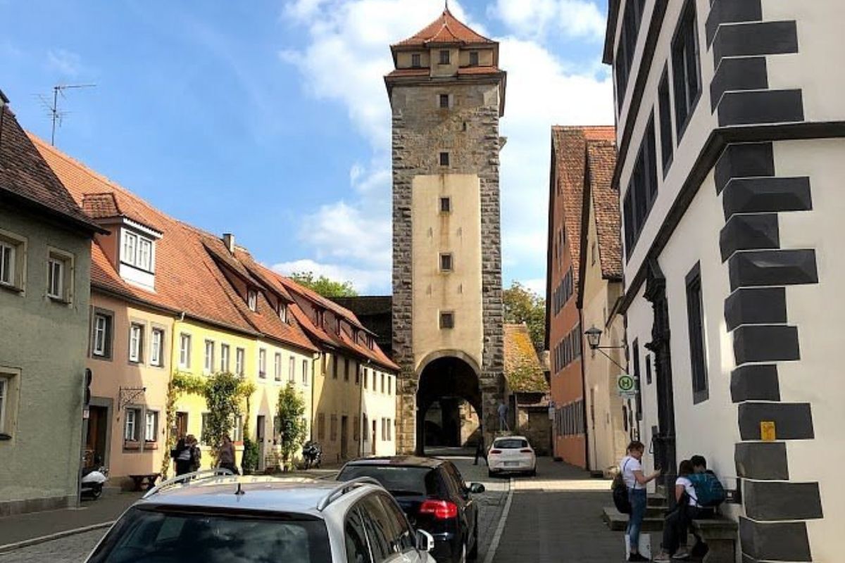Go Through Spital Quarter And Spital Gate