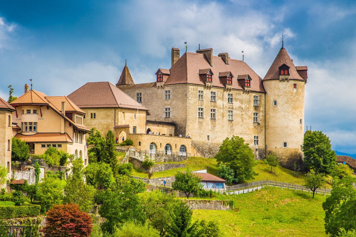 Gruyères - famous places in switzerland