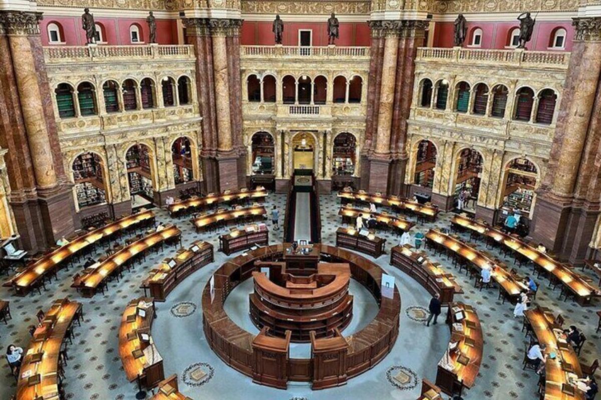 Pair The U.S. Capitol With The Library Of Congress - places to visit in washington dc